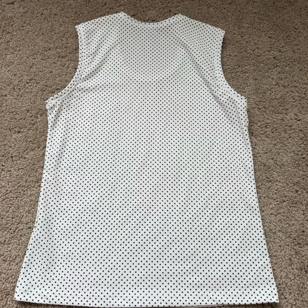 DKNY Tank Top Small Black & White Polka Dots - Picture 7 of 7